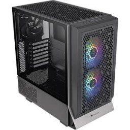 Carcasa Ceres 300 TG ARGB Middle Tower ATX Fara Sursa Negru