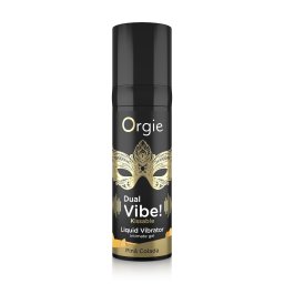 Orgie Dual Vibe! Kissable Liquid Vibrator Pina Colada 15ml