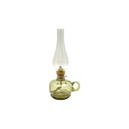 Lampă cu gaz lampant KLÁRA 34 cm verde-pădure