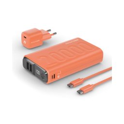 Baterie externa Powerbank RealPower PB-20000 Power Pack Portocaliu