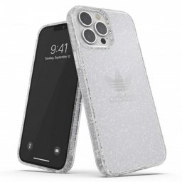 Husa Adidas OR Protective iPhone 13 Pro Max 6,7" Clear Case Gliter transparent 47148