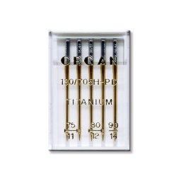 Ace broderie titanium finete 75-90 - 5 buc Organ Needles Embroidery Titanium