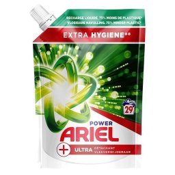 Rezerva detergent lichid Ariel Power +Ultra Extra Hygiene 1450 ml, 29 Spalari