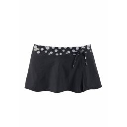 LASCANA Slip costum de baie negru / alb