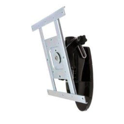 45-269-009 - Suport de perete pentru un singur monitor, 49", 100x100 / 75x75 / 200x100 / 200x200, 22,7 kg, negru și argintiu