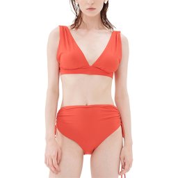 IOANNA KOURBELA Costum de baie "Swimwear" Bikini With Drawstrings 23360 13244-soulfulred