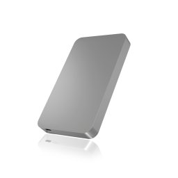 IcyBox External enclosure for 2,5'' SATA HDD/SSD, USB 3.1 Type-C, Anthracite