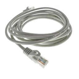 LANBERG PCU5-20CC-0300-S Lanberg Patchcord RJ45 cat. 5e UTP 3m Gray, 10-Pack
