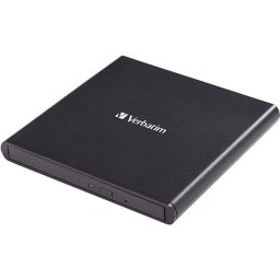 DVD-RW extern VERBATIM Slimline 53504, USB 2.0, Negru