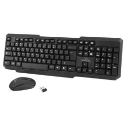Kit Tastatura si Mouse Wireless Esperanza Memphis TK108, Negru