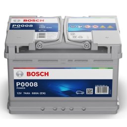 Acumulator auto BOSCH Power Line 12V 74Ah EN 680A 278x175x190mm