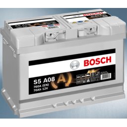 Acumulator auto BOSCH S5 AGM 70AH (fostul BOSCH S6 70Ah AGM)