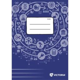 Victoria: caiet cu linii A5 de clasa a III-a - 16-32