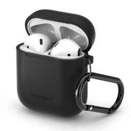 Husa Spigen Apple AIRPODS CASE BLACK