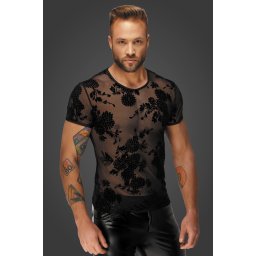 Noir Handmade H073 Flock Embroidery T-Shirt 3XL