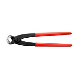 Cleste de fierari-betonisti KNIPEX cu manere acoperite cu plastic, pentru legare si torsionare sarma pentru armaturi, latime falci 23 mm, 220 mm, fabricat in Germania 99 01 220