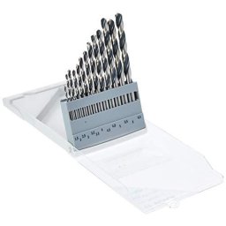 Set de burghie din 13 piese, 1.5mm / 2mm / 2.5mm / 3mm / 3.2mm / 3.5mm / 4mm / 4.5mm / 4.8mm / 5mm / 5.5mm / 6mm / 6.5mm