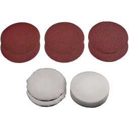 Einhell Set de hotă de lustruit / roți de șlefuit Einhell, pentru CC-PO 1100/150 E, agent de șlefuit / de lustruit (150 mm, 9 bucăți)