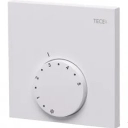 Termostat de camera TECEfloor RT-A 230-HK, analog, incalzire, alb, 230V
