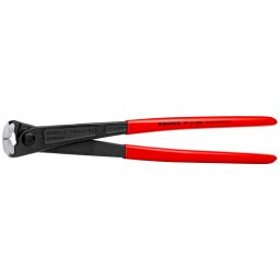 Cleste de forta KNIPEX pentru fierari-betonisti, cu transmisie mare a fortei si manere acoperite cu plastic, legare si torsionare sarma pentru armaturi, latime falci 25 mm, 300 mm, fabricat in Germani