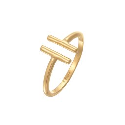ELLI Inele 'Geo' auriu