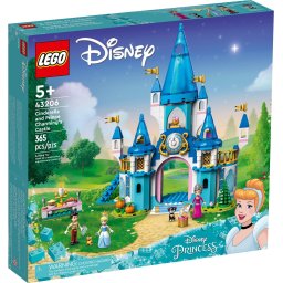 LEGO® Disney - Castelul Cenusaresei si al lui Fat-Frumos 43206, 365 piese