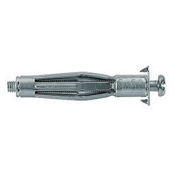 Fischer cavity metal dowel HM 5x37 S B - silver - 20 pieces - with screw