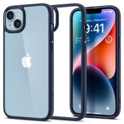 Husa Husa Plastic - TPU Spigen ULTRA HYBRID pentru Apple iPhone 14 Plus, Bleumarin ACS04899