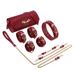 Kiotos BDSM Deluxe 5 Item Kit Red