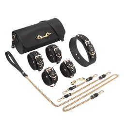 Kiotos BDSM Deluxe 5 Item Kit Black
