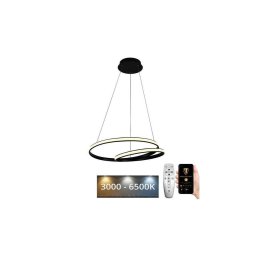 Lustră LED dimabilă pe cablu LED/65W/230V 3000-6500K + telecomandă