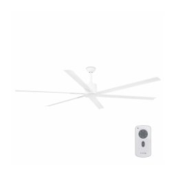 Ventilator de tavan FARO 33461A ANDROS XL alb d. 213 cm + telecomandă