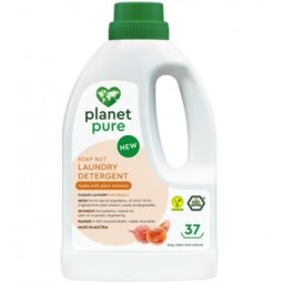 Detergent bio lichid pentru rufe - nuci de sapun - 1.48 litri, Planet Pure