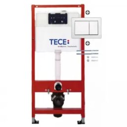 Modul WC TECEbase cu rezervor Base, incl. clapeta TECEbase alba si sist. fixare, H 1120 mm