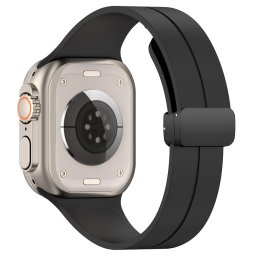 Curea pentru Apple Watch 1/2/3/4/5/6/7/8/SE/SE 2 (38/40/41mm) - Techsuit Watchband (W011) - Black