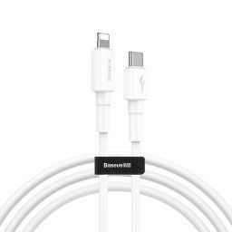 Mini Type-C la Lightning PD, 18w, 1m, Alb