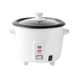 Aparat de gătit orez 300W/230V 0,6l alb Nedis KARC06WT