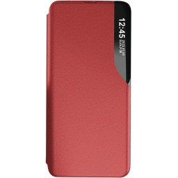 Husa Samsung A14 4G a145 A14 5G a146 Flip Smart View Rosu