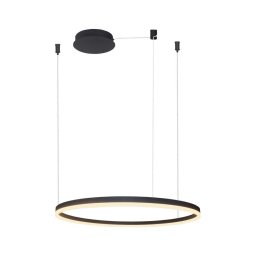 Lustră LED dimabilă pe cablu HALO LED/54W/230V d. 80 cm negru Azzardo AZ4960