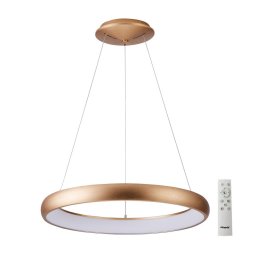 Lustră LED dimabilă pe cablu Azzardo AZ5061 ANTONIO LED/32W/230V auriu + telecomandă