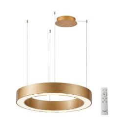 Azzardo AZ5045 - Lustră LED dimabilă pe cablu MARCO LED/50W/230V auriu + + telecomandă