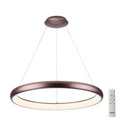 Azzardo AZ5059 - Lustră LED dimabilă pe cablu ANTONIO LED/32W/230V maro + + telecomandă