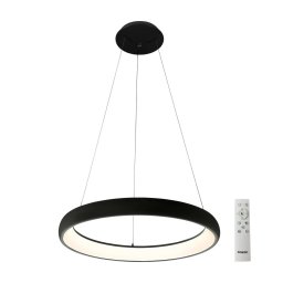 Azzardo AZ5060 - Lustră LED dimabilă pe cablu ANTONIO LED/32W/230V negru + + telecomandă