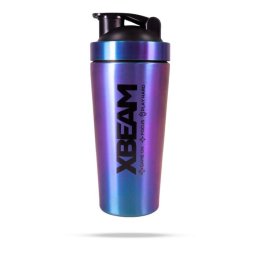 GymBeam XBEAM Shaker HoloShake din oțel 739 ml