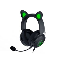 Casti Kraken V2 Pro, Kitty Edition, Gaming Headset, Wired,Negru