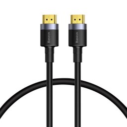 Cafule, HDMI (T) la HDMI (T), rezolutie maxima 4K UHD (3840 x 2160) la 60 Hz, conectori auriti, 1m, negru