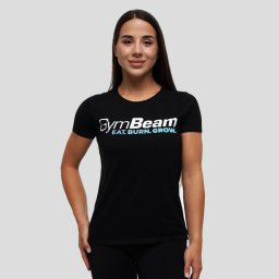 GymBeam Tricou pentru femei Grow Black XS
