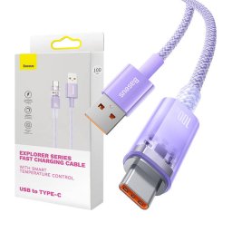 Quick Charge USB-C Flash, QC 3.0, Huawei SCP, Samsung AFC, 6A, 1m (mov)