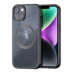Husa Armored case for iPhone 15 Plus with MagSafe Dux Ducis Aimo Mag - black