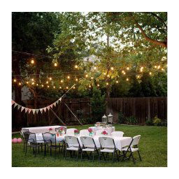 Lanț decorativ de exterior GARLAND 10xE27/15W/230V 10m IP44